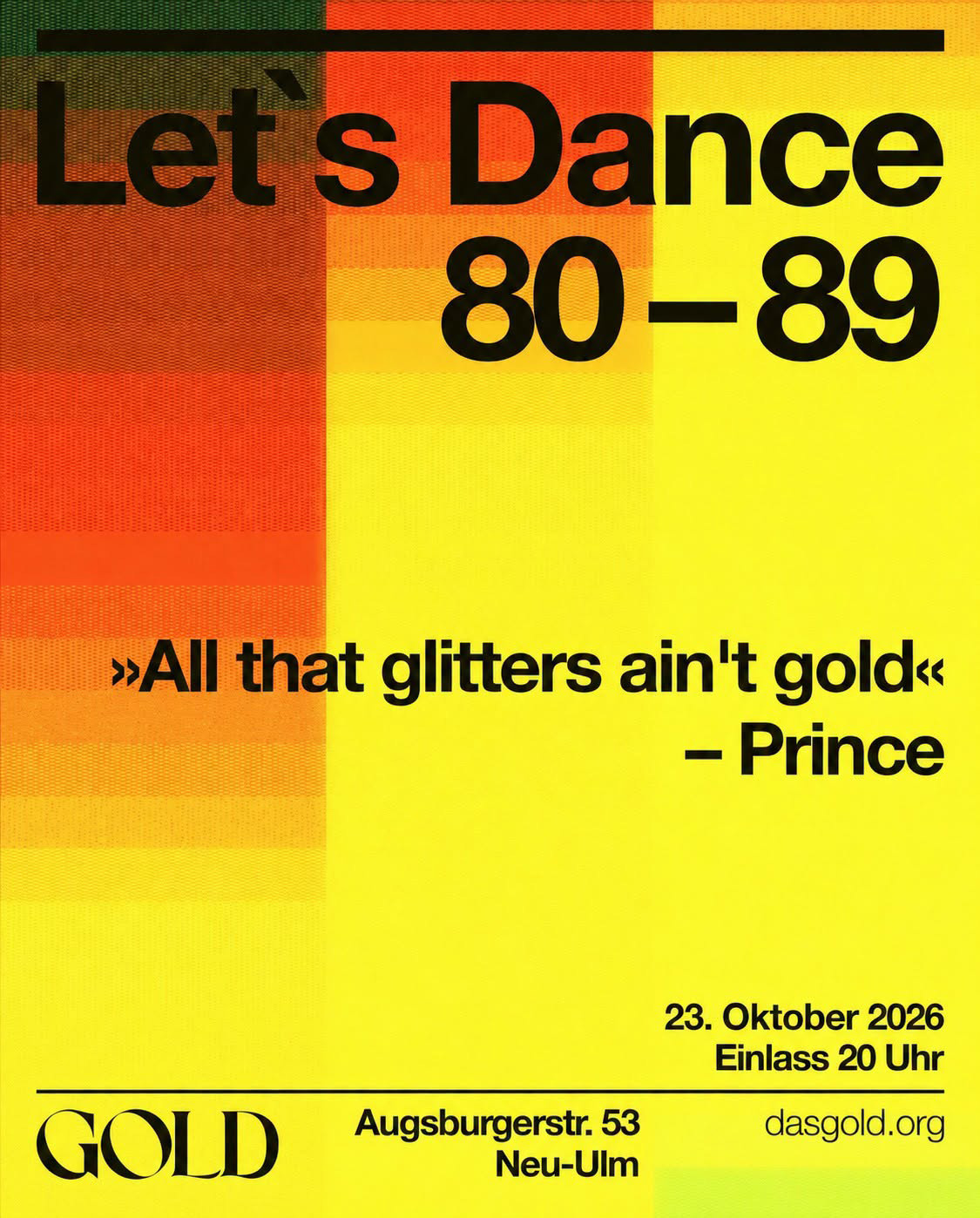 Let’s Dance 80’s
